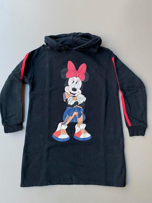 Sweat hoodie kleedje Mickey zwart Zara 152, Kinderen en Baby's, Kinderkleding | Maat 152, Zo goed als nieuw, Meisje, Jurk of Rok