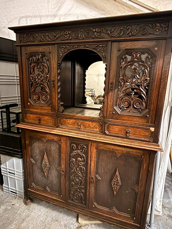 Antieke buffetskaat, Antiek en Kunst, Antiek | Meubels | Kasten, Ophalen