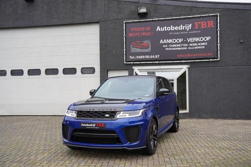 RANGE ROVER SPORT ** SVR ** CARBON ** V8, Auto's, Land Rover, Bedrijf, Te koop, 360° camera, 4x4, Aangepast voor mindervaliden