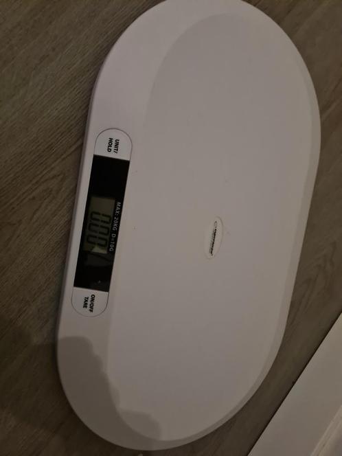 Babyweegschaal, Elektronische apparatuur, Weegschalen, Zo goed als nieuw, Ophalen