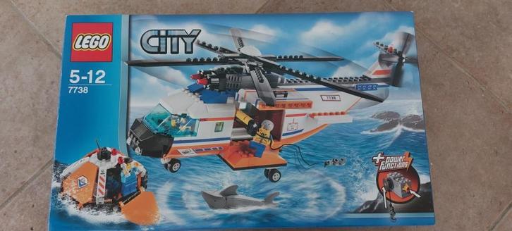 Lego City: Sea Rescue Helicopter (7738), Kinderen en Baby's, Speelgoed | Duplo en Lego, Zo goed als nieuw, Lego, Complete set