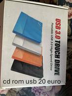 lecteur cd rom  usb  20 euro, Computers en Software, USB Sticks, Ophalen, Nieuw