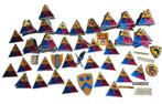 Patchs des divisions blindées, de chasseurs de chars et de c, Collections, Enlèvement ou Envoi, Armée de terre, Emblème ou Badge