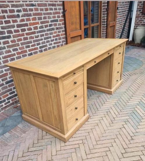 Eiken bureau GRATIS LEVERING, Huis en Inrichting, Bureaus, Zo goed als nieuw, Bureau, Ophalen of Verzenden