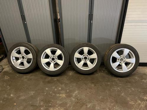 Originele aluminium velgen BMW 520d E61, Auto-onderdelen, Banden en Velgen, Banden en Velgen, Zomerbanden, 17 inch, 245 mm, Personenwagen
