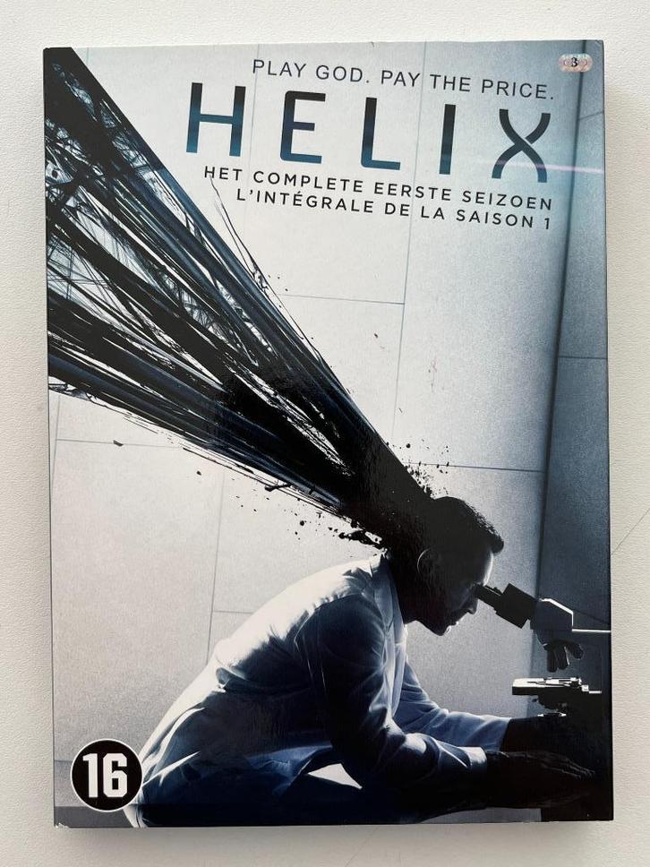 Helix - Play God, Pay The Price - Seizoen 1 DVD, CD & DVD, DVD | TV & Séries télévisées, Utilisé, Thriller, Coffret, À partir de 16 ans
