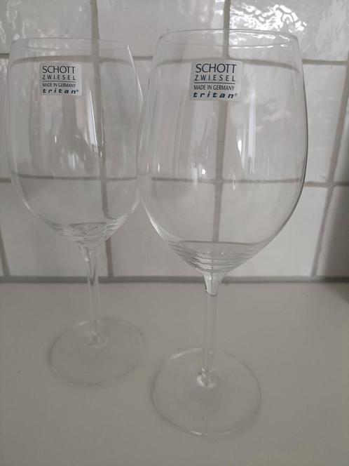 Wiite wijnglazen "Schott Zwiezel Cru", Verzamelen, Glas en Drinkglazen, Ophalen of Verzenden