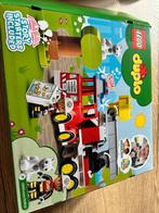 Lego Duplo brandweerwagen, Ophalen, Zo goed als nieuw, Complete set, Duplo