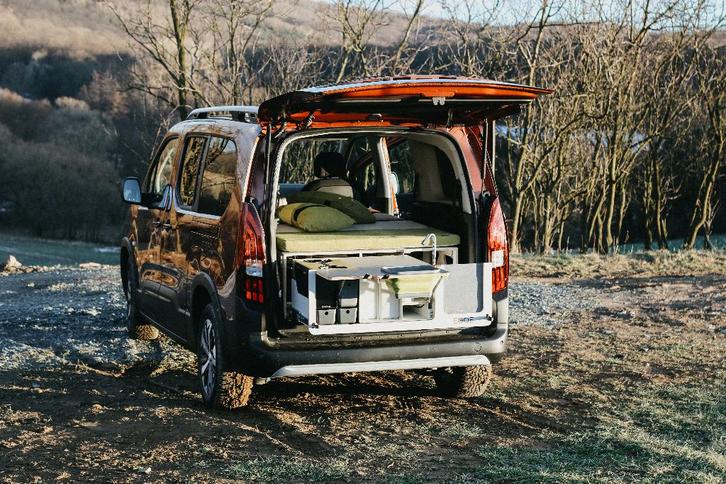 EGOE Nestbox Hiker 100 complete set kampeerbox stockpromo, Caravans en Kamperen, Mobilhome-accessoires, Nieuw, Ophalen