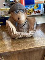 Afrikaanse kunst  Apenkop, Antiek en Kunst, Ophalen