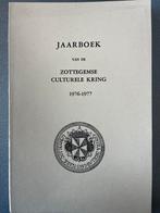 Jaarboek 1976-1977 van de Zottegemse culturele kring, Ophalen of Verzenden, Nieuw