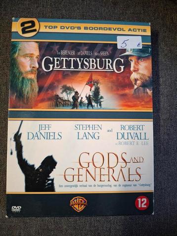 Gettysburg + gods and generals  beschikbaar voor biedingen
