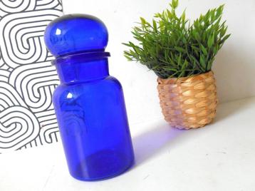 XL Apothekerspot in blauw glas beschikbaar voor biedingen