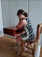 Vintage meubel op wieltjes kinderbureau kaptafel, Huis en Inrichting, Ophalen of Verzenden, Gebruikt