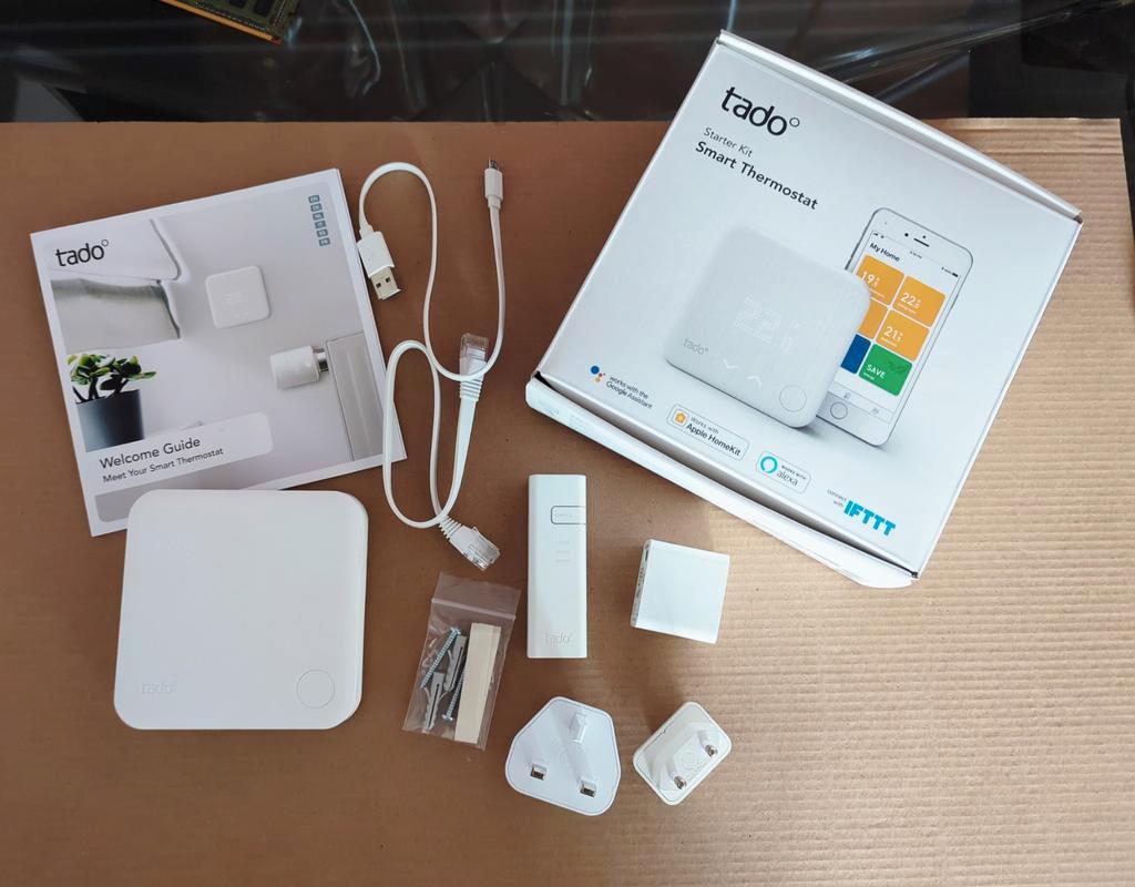 Thermostat connecté Intelligent Tado° - Kit de démarrage V3+