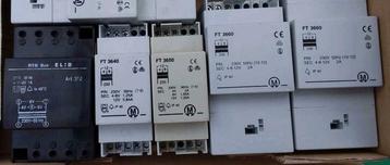 5x Transfos pour/voor DIN rail 230Vac/6-8-12Vac beschikbaar voor biedingen