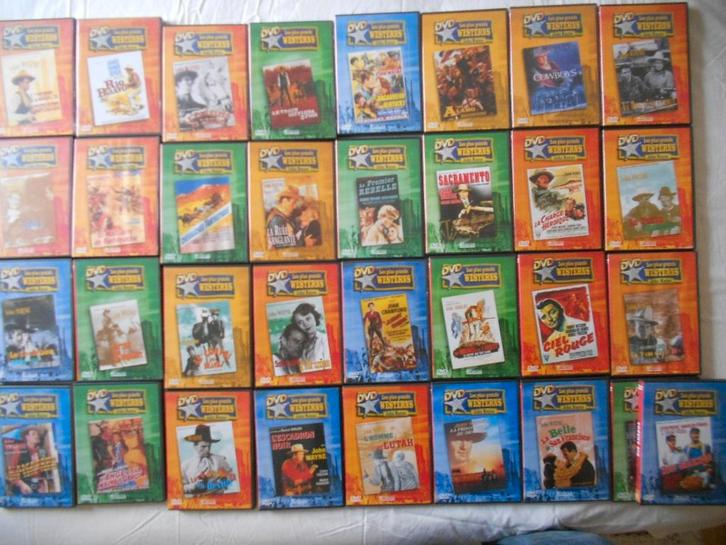DVD - Cowboy - Western - (33 dvd's) D, Cd's en Dvd's, Dvd's | Actie, Ophalen of Verzenden