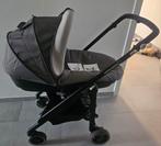 Buggy met zitje en draagmand, Kinderen en Baby's, Kinderwagens en Combinaties, Gebruikt, Combiwagen, Verstelbare duwstang, Ophalen