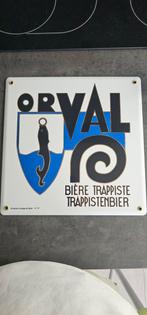 plaque émaillerie belge orval sous bock 3030, Ophalen of Verzenden, Zo goed als nieuw