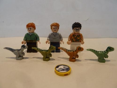 minifiguren uit Jurassic World set 75938, Kinderen en Baby's, Speelgoed | Duplo en Lego, Zo goed als nieuw, Lego, Losse stenen