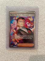 Team rocket’s Giovanni, Ophalen of Verzenden, Zo goed als nieuw, Losse kaart, Foil