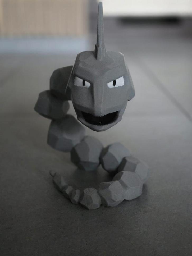 Grote Onix Pokémon-figuur - 22 cm, Hobby en Vrije tijd, Modelbouw | Figuren en Diorama's, Nieuw, Figuur of Figuren, Groter dan 1:35