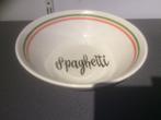 Vintage kom voor Spagetti, Ophalen of Verzenden, Zo goed als nieuw, Kom(men)