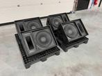 Martin Audio LE400B 15"/1" monitor (4x), Audio, Tv en Foto, Ophalen of Verzenden, Gebruikt, 120 watt of meer