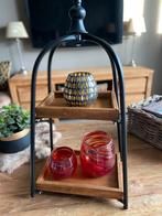 Etagere met decoratie, Ophalen of Verzenden, Zo goed als nieuw