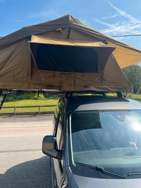 Tente de toit 140 cm avec sous-tente, Caravanes & Camping, Tentes, jusqu'à 4, Neuf, Enlèvement ou Envoi