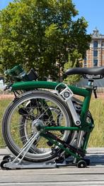 Brompton H6R racing Green bagagerek 6 versnellingen 2022, Ophalen, Brompton, 14 tot 16 inch, Versnellingen