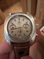 Tissot Seastar Navigator, Ophalen of Verzenden, Staal, Leer, Breitling