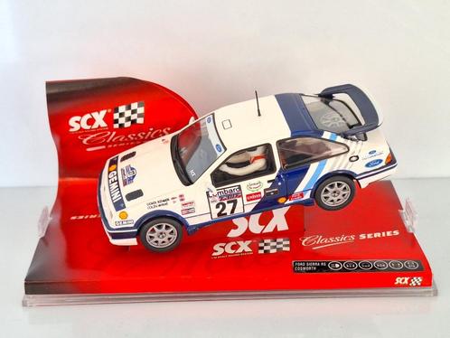 Scx Classic Ford Siera Cosworth Mc-Rae #27 Ref Nr 62470, Kinderen en Baby's, Speelgoed | Racebanen, Nieuw, Racebaan, Elektrisch