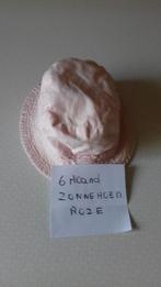 Zonnehoed meisje 6 maand roze, Kinderen en Baby's, Babykleding | Maat 68, Ophalen of Verzenden, Zo goed als nieuw, Meisje, Overige typen