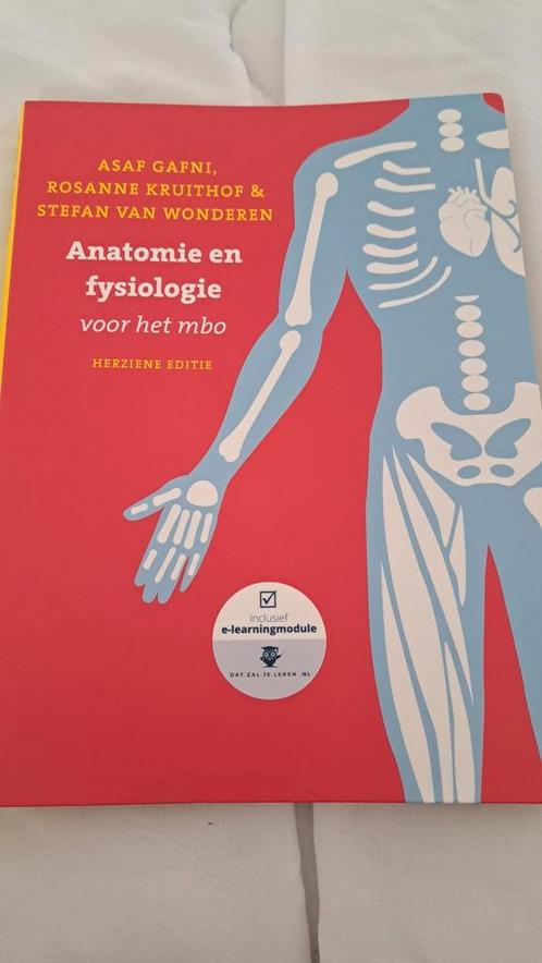 Asaf Gafni - Anatomie en fysiologie voor het MBO, Boeken, Schoolboeken, Zo goed als nieuw, Nederlands, Ophalen of Verzenden