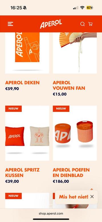 Gezocht: Aperol Spritz decoratie voor Huwelijk, Enlèvement ou Envoi, Comme neuf, Article de fête