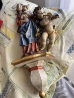 Vierge à l'Enfant antique sur une console murale et Cupidon, Antiquités & Art, Enlèvement ou Envoi