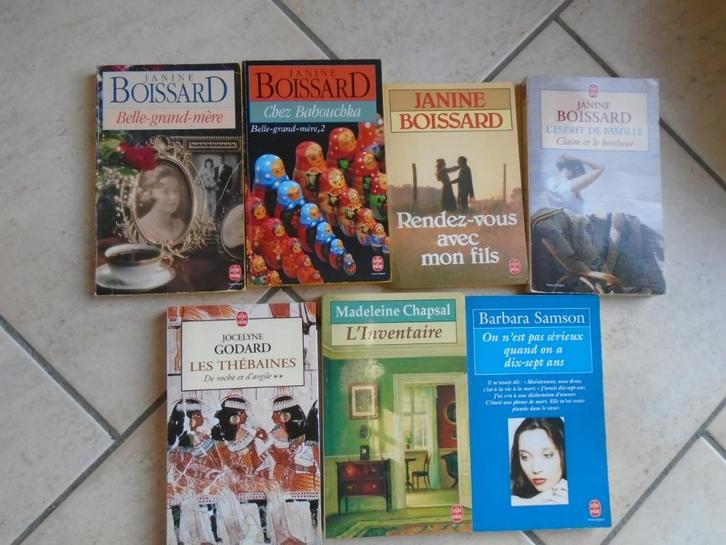 7 ROMANS"LIVRE DE POCHE/1+1 GRATUIT, Livres, Romans, Utilisé, Reste du monde, Enlèvement ou Envoi