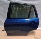 Deur links achter BMW X1 E84 381 Lemans blauw, Auto-onderdelen, Ophalen of Verzenden, Gebruikt, Deur