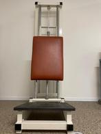 Staande legpress, Ophalen