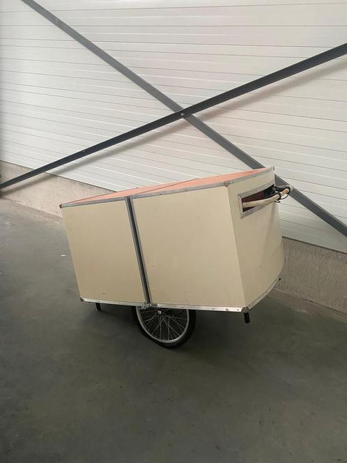Unieke Multifunctionele Uitvouwbare Mobiele Fietskar, Fietsen en Brommers, Fietsaccessoires | Aanhangwagens en Karren, Gebruikt