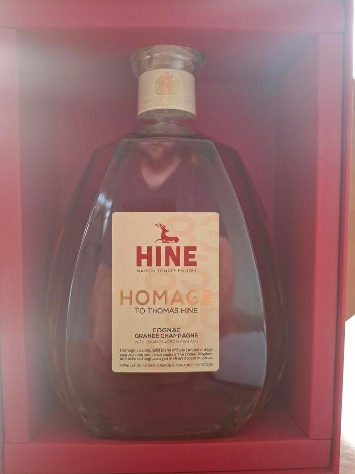 Conseil de Noël : Cognac Hine Homage XO, Collections, Vins, Neuf, Autres types, France, Pleine, Enlèvement ou Envoi