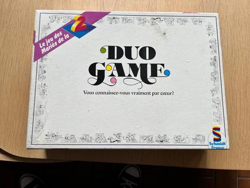 Jeu Duo Game, complet, Hobby en Vrije tijd, Gezelschapsspellen | Bordspellen, Gebruikt, Ophalen of Verzenden