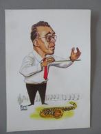 prent met tekening van Marc Sleen van Francis Bay, Verzenden, Zo goed als nieuw, Overige onderwerpen, Prent