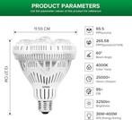 SANSI Led lamp 36 W kweeklamp SNELLE GRATIS LEVERING, Huis en Inrichting, Verzenden, Nieuw, Kunststof