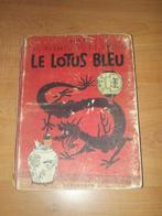TINTIN "Le Lotus Bleu" - EO Couleur B1 1946 papier épais, Une BD, Utilisé, Enlèvement ou Envoi, Hergé