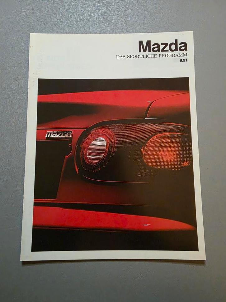 Brochure Mazda Sportliche Programm, Boeken, Auto's | Folders en Tijdschriften, Mazda, Verzenden