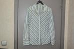 Gestreepte blouse - Kishido - 48, Comme neuf, Bleu, Taille 46/48 (XL) ou plus grande, Kishido