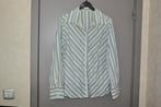 Gestreepte blouse - Kishido - 48, Kleding | Dames, Blauw, Maat 46/48 (XL) of groter, Ophalen of Verzenden, Zo goed als nieuw