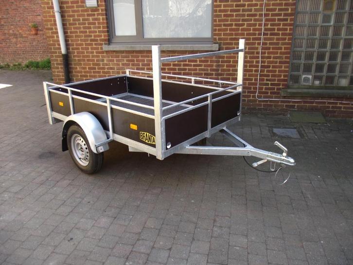 Nieuwe enkelas aanhangwagens 2,3 x 1,4m, te 9300 Aalst, Auto diversen, Overige Auto diversen, Ophalen